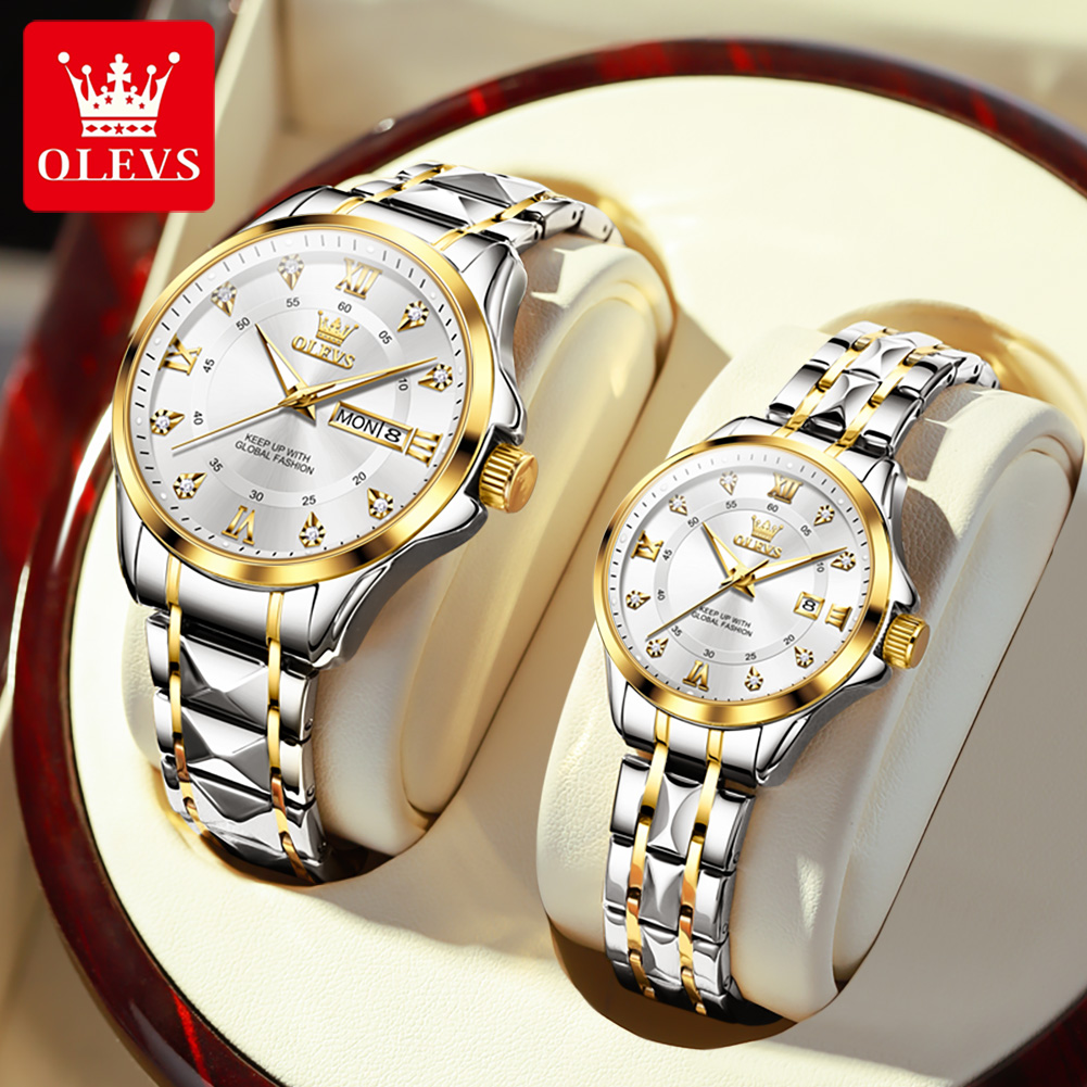 Luxury Watch Price - OLEVS 2906 sevgili saati Orijinal Roma