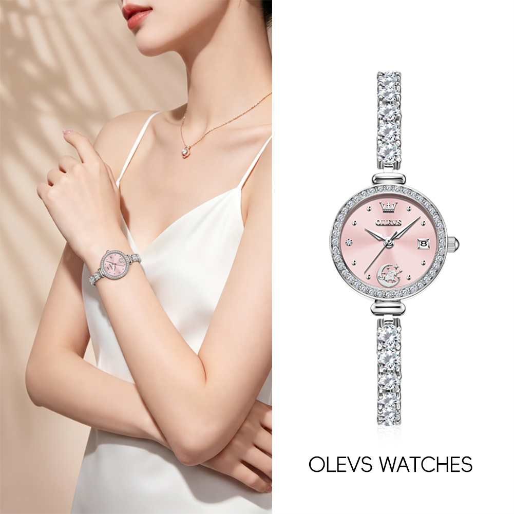 Luxury Watch Brands - OLEVS 2998 Marka Orijinal Otantik Kadın