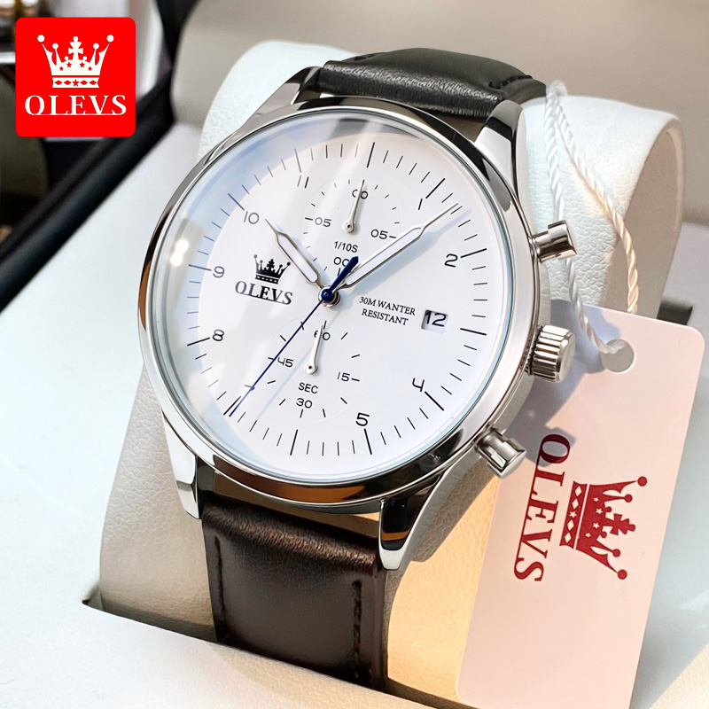 Luxury Watch Longines - OLEVS Orijinal erkek Saatler Üst Marka