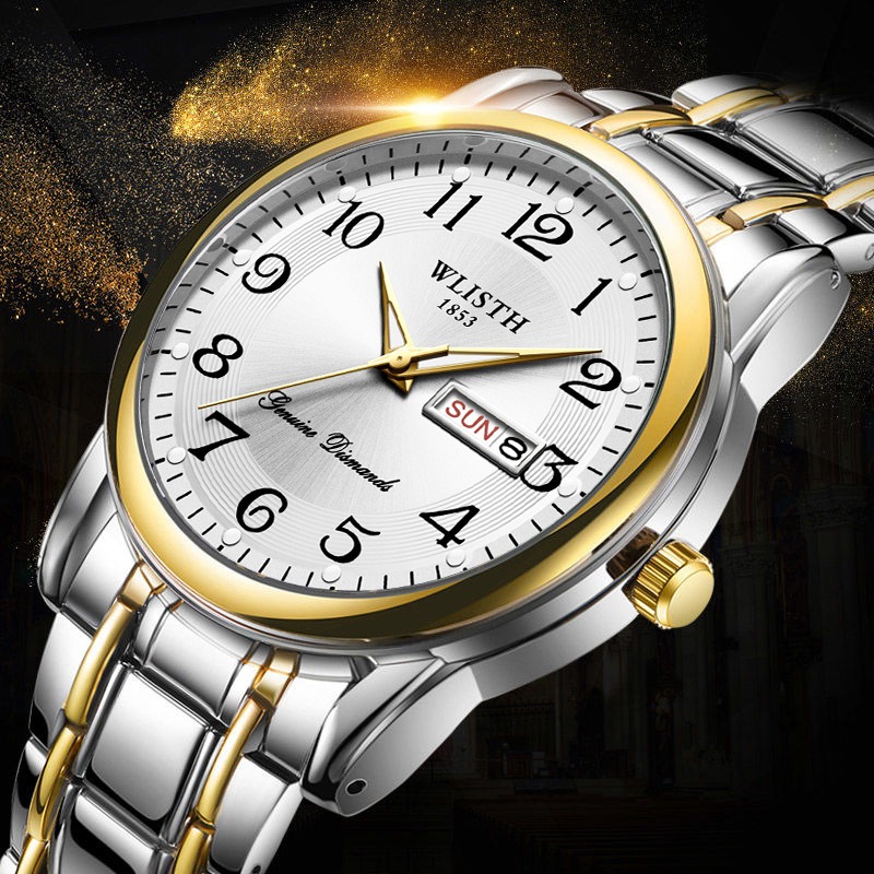 Luxury Watch Price - Lüks Erkek Kuvars Saat Dijital Kol