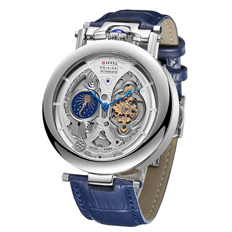 Open Heart Watch - Yeni Moda Hollow Otomatik mekanik saatler