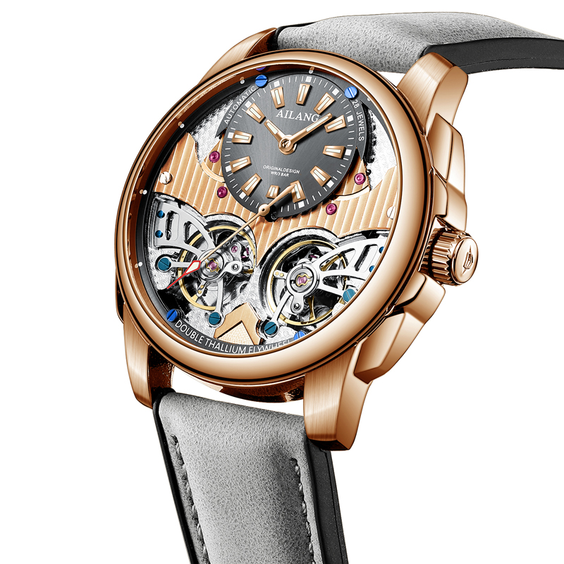 Open Heart Watch - AILANG Otomatik Mekanik Su Geçirmez Spor
