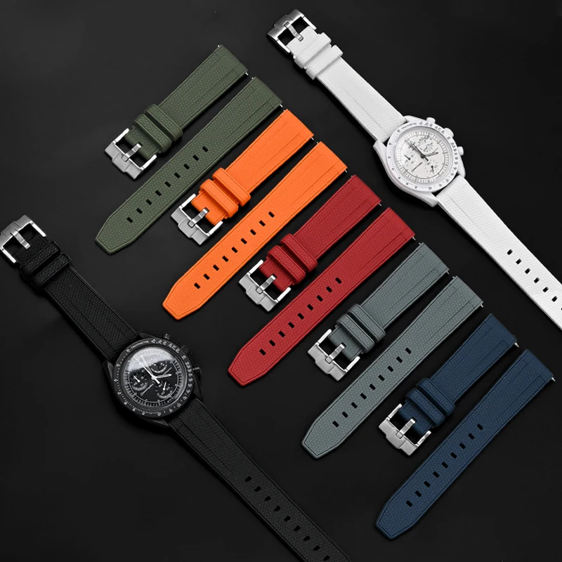 20mm 22mm Sıvı Silikon Kayış S - Luxury Watch Omega incelemesi ve fiyatı
