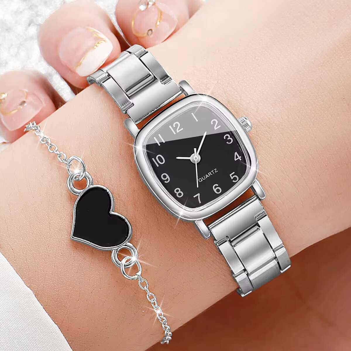 2 adet moda kadın saatler seti - Open Heart Watch incelemesi ve fiyatı