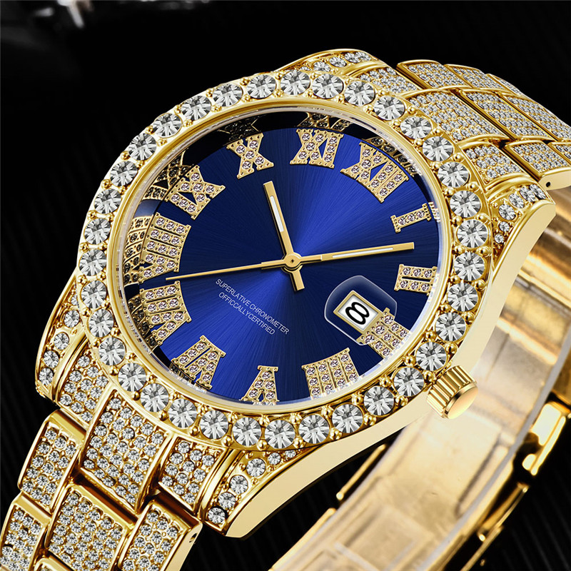 Erkekler için serin elmas saat - Zen Luxury Watch incelemesi ve fiyatı