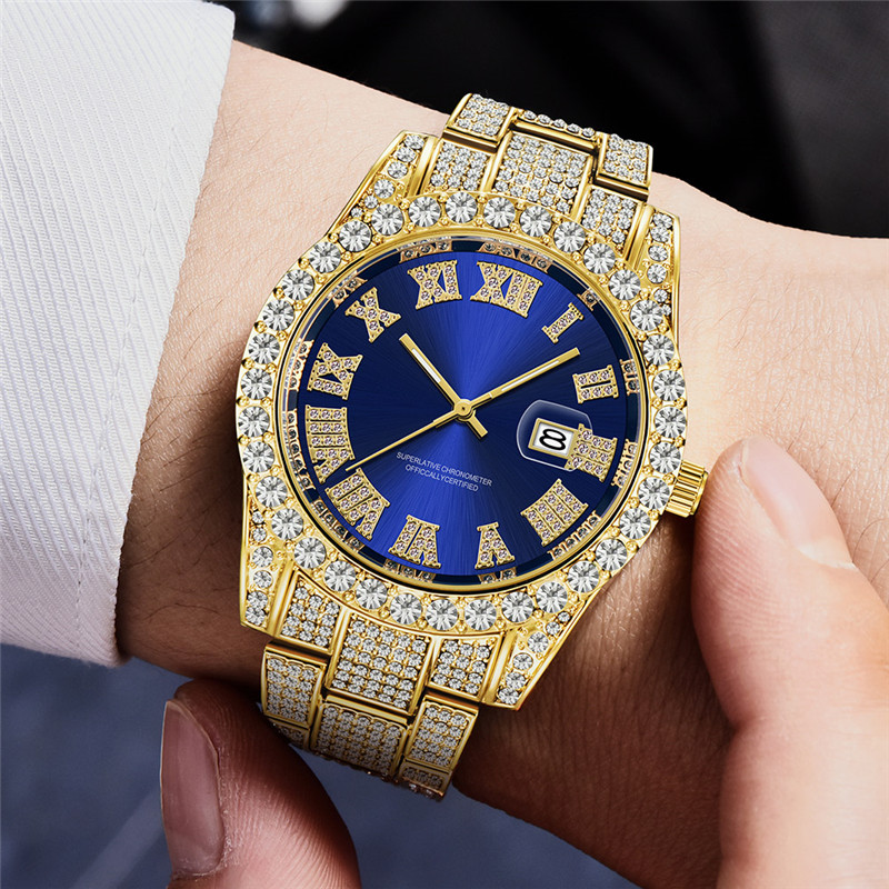 Erkekler için serin elmas saat - Zen Luxury Watch incelemesi ve fiyatı