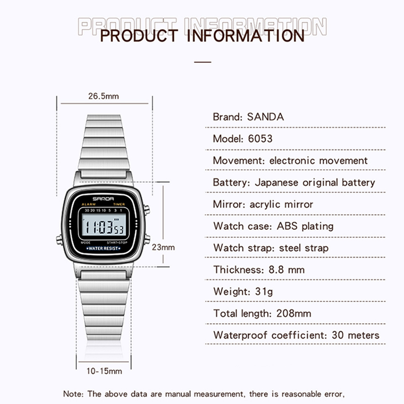 SANDA Kadınlar Altın Klasik Ku - Luxury Watch Time incelemesi ve fiyatı