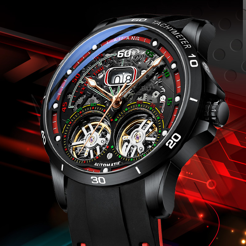 Ailang Erkek Çift Tourbillon İ - Open Heart Watch incelemesi ve fiyatı