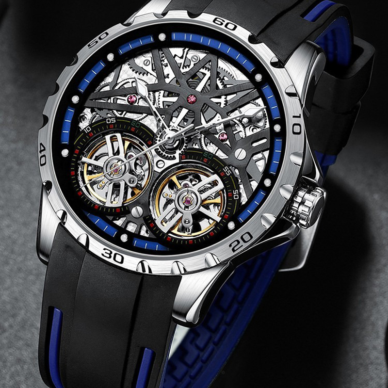 Erkek Modası Mekanik Saat, Tar - Open Heart Watch incelemesi ve fiyatı