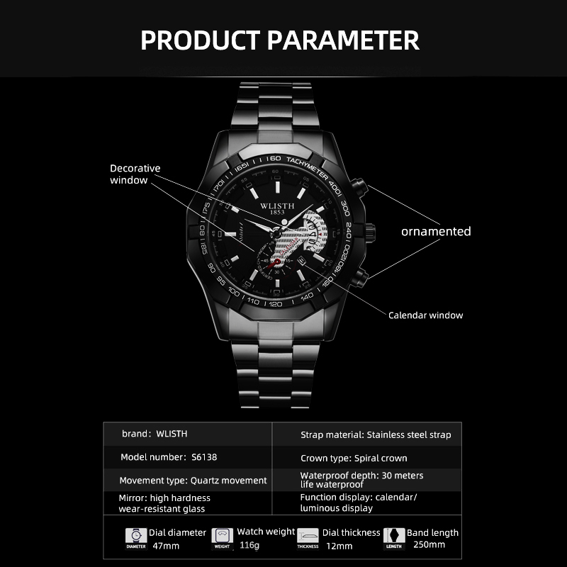 Lüks Marka Erkek Izle Su Geçir - Zen Luxury Watch incelemesi ve fiyatı