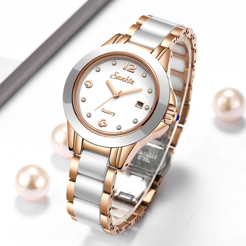 Sunkta Moda Rahat Kuvars Kadın - Luxury Watch & Jewellery incelemesi ve fiyatı