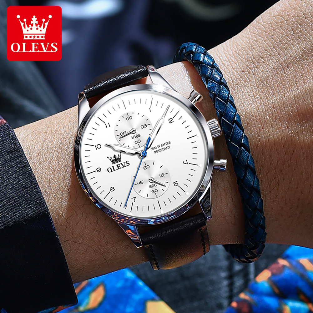 OLEVS Orijinal erkek Saatler Ü - Luxury Watch Longines incelemesi ve fiyatı