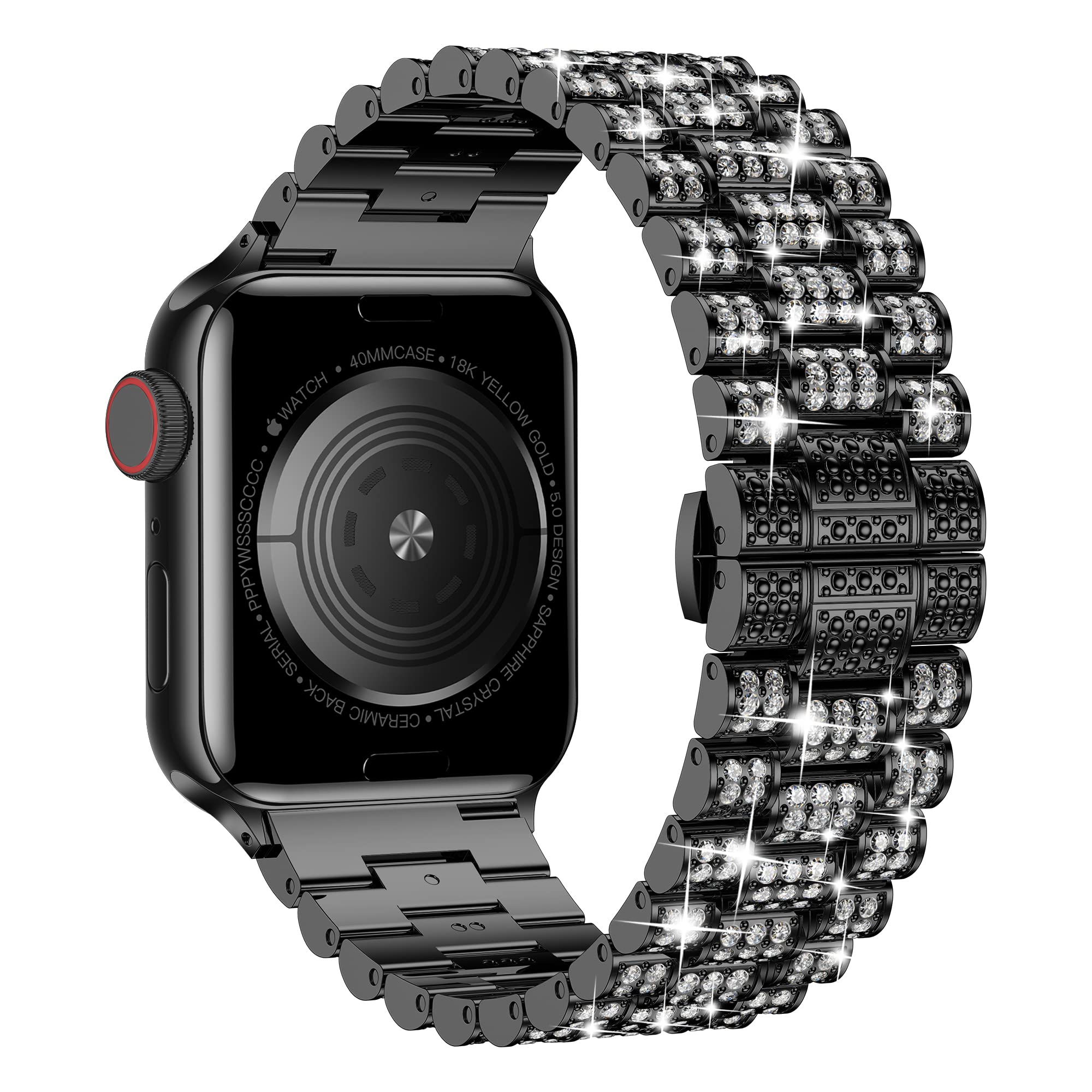 Apple için elmas kayış izle 10 - Apple Watch Luxury X incelemesi ve fiyatı