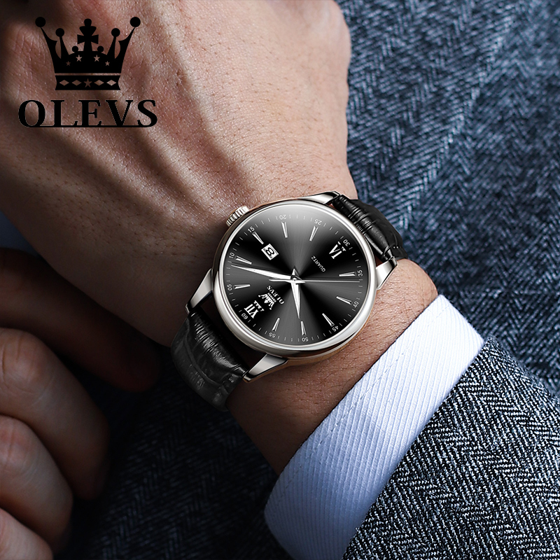 OLEVS kuvars erkek saati moda  - Zen Luxury Watch incelemesi ve fiyatı