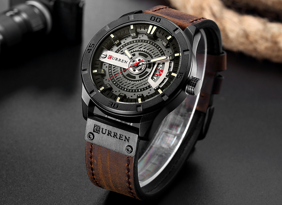 Lüks İzle Marka CURREN Erkekle - Zen Luxury Watch incelemesi ve fiyatı