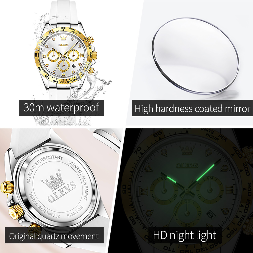 OLEVS 5618 Yeni Kadın Izle Lük - Luxury Watch Time incelemesi ve fiyatı